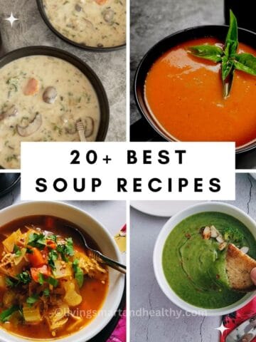 collection of soup recipes for winter