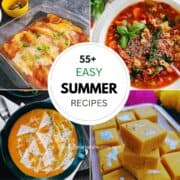 collection of easy summer recipes