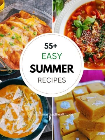 collection of easy summer recipes